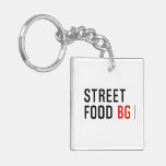 Street Food  Acrylic Keychains