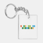 I use all my 
   elements  Acrylic Keychains