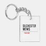 Silchester  Mews  Acrylic Keychains