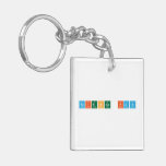 Science Fair  Acrylic Keychains