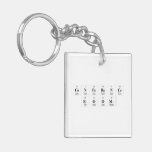 Conference
 Room  Acrylic Keychains