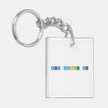 feliz cumple feli  Acrylic Keychains