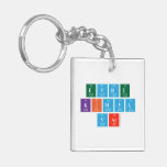 EVDE
 KIMYA 
 VAR  Acrylic Keychains