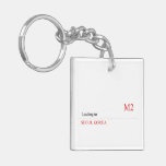 I LOVE MONiCA.SY  Acrylic Keychains