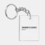 unKNOWN PLEASURES  Acrylic Keychains