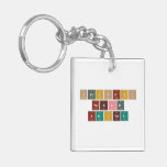 Periodic
 Table
 Writer  Acrylic Keychains