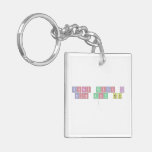 Bones festes i 
 bon any nou
   Acrylic Keychains