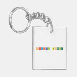 chemical bonding  Acrylic Keychains