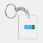 Jade  Acrylic Keychains