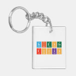 SCIENCE
 ROCKS  Acrylic Keychains