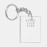 Harley
 Faith
 Koerth
 
 
 
 
   Acrylic Keychains