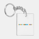 Happy Birthday Sarah  Acrylic Keychains