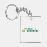 Salvemos a 
 los elementos  Acrylic Keychains