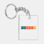Traffic  Acrylic Keychains