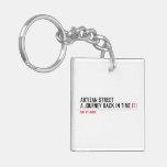 Artizan STREET A journey back in time  Acrylic Keychains