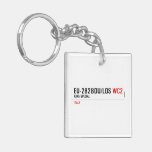 EU-2828OU/LOS  Acrylic Keychains