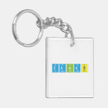 zainab  Acrylic Keychains