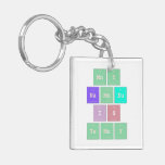 my
 name
 is 
 tamy   Acrylic Keychains