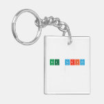 The Script 
   Acrylic Keychains