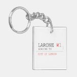 larone  Acrylic Keychains