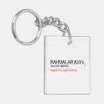Rahmalar Köyü  Acrylic Keychains