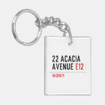 22 ACACIA AVENUE  Acrylic Keychains