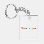 AREA
 CIENTIFICA  Y TECNOLOGICA  Acrylic Keychains
