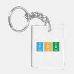 you   Acrylic Keychains