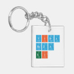 VIDA
 REZA
 EI  Acrylic Keychains