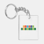 Chemical 
 Engineering  Acrylic Keychains