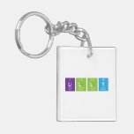 Lilly  Acrylic Keychains