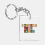 Periodic
 Table
 Writer  Acrylic Keychains