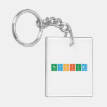 Thycium  Acrylic Keychains