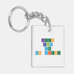 Keep
 Calm
 and
 Do Science  Acrylic Keychains