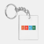 Farmer  Acrylic Keychains