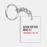 Seven Sisters Road  Acrylic Keychains