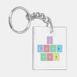 i
 love
 you  Acrylic Keychains