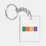 Erick  Acrylic Keychains