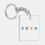 M I N A  Acrylic Keychains