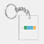Judah  Acrylic Keychains