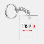 Trisha  Acrylic Keychains