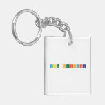 Tabla periodica  Acrylic Keychains