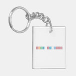 Oliver St.John  Acrylic Keychains