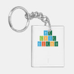 We
 Love
 Science
 
 
   Acrylic Keychains