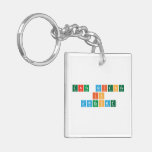 Earth Science 
 is 
 Awesome  Acrylic Keychains