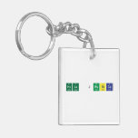 hola jessica  Acrylic Keychains