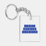Happy 
 Birthday
 Christine  Acrylic Keychains