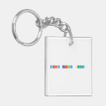 Maria carina questa?  Acrylic Keychains
