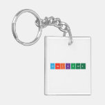 scheikunde  Acrylic Keychains