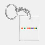 I Am Brilliant  Acrylic Keychains